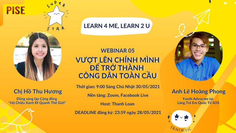 Webinar PISE 2021 - Công Dân Toàn Cầu