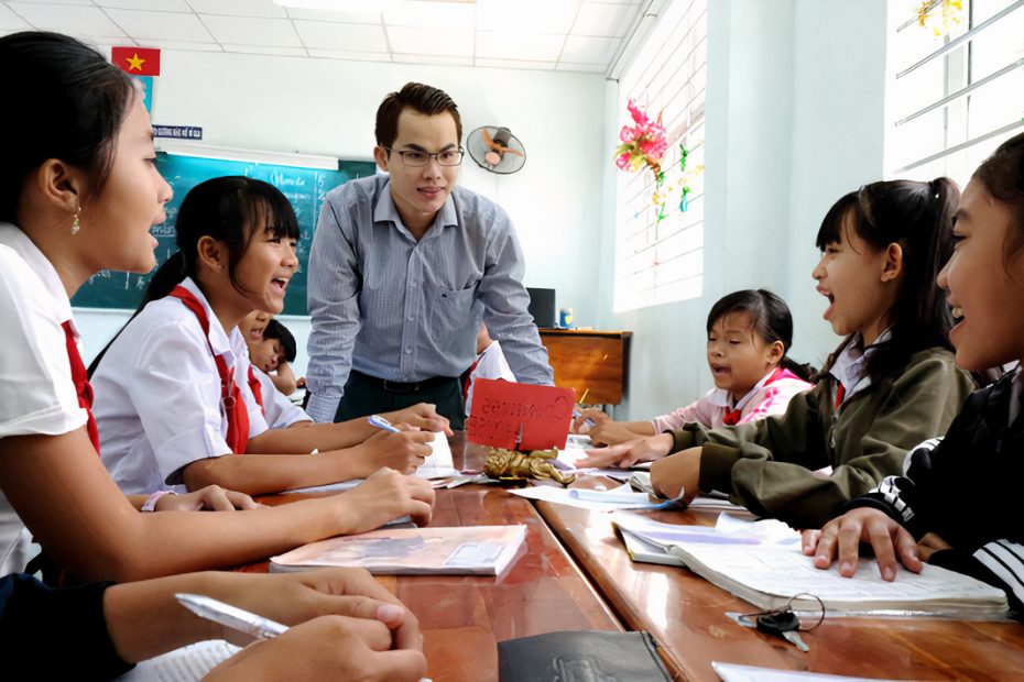 Phong và học trò của mình